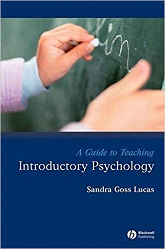 A Guide to Teaching Introductory Psychology pdf