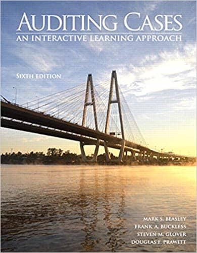 Auditing Cases An Interactive Learning Approach 6th Edition