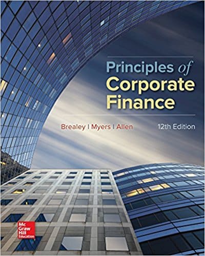 Principles of Corporate Finance (Mcgraw-hill/Irwin Series in Finance, Insurance, and Real Estate) (12th Edition) - eBook