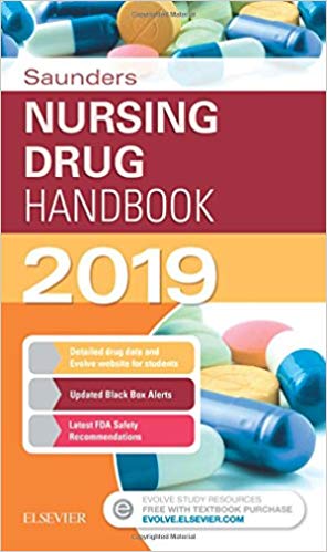 Saunders Nursing Drug Handbook 2019 (1st Edition) - eBook