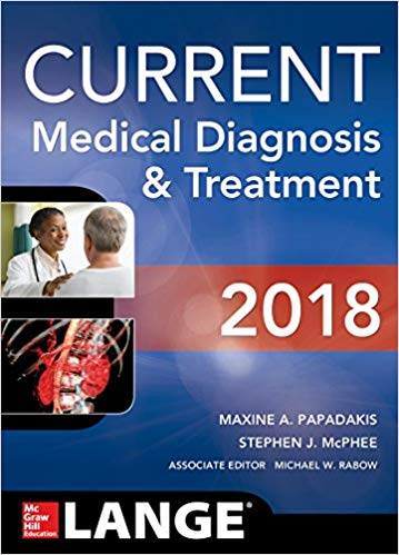 Current Medical Diagnosis and Treatment 2018, (57th Edition) - eBook