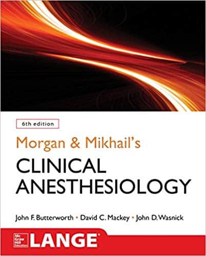 Morgan and Mikhail's Clinical Anesthesiology (6th edition) - eBook