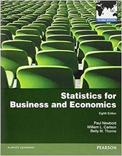 Statistics for Business and Economics 8th Edition