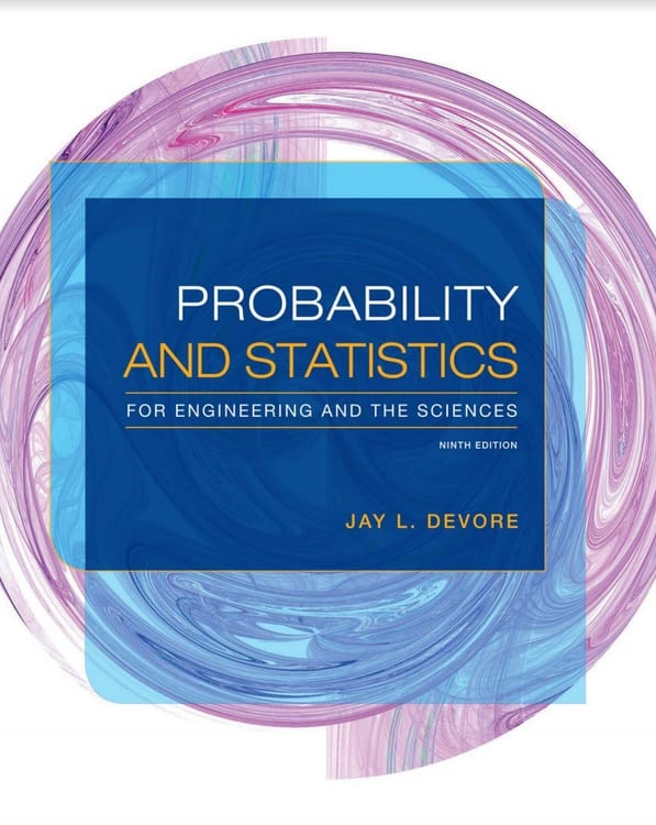 probabilty and statistics for engineering and the sciences 9e