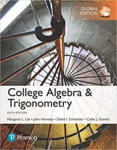 College Algebra and Trigonometry (6th Edition) - eBook