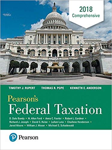 Pearson's Federal Taxation 2018 Comprehensive (31st Edition) PDF
