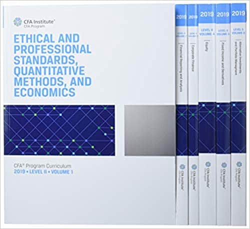 CFA Program Curriculum 2019 Level II Volumes 1-6 - eBook
