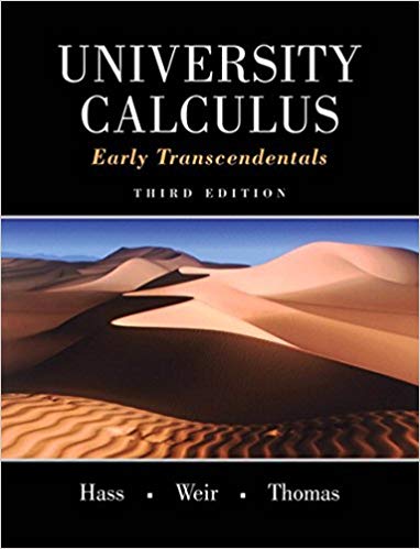 University Calculus: Early Transcendentals (3rd Edition) - eBook