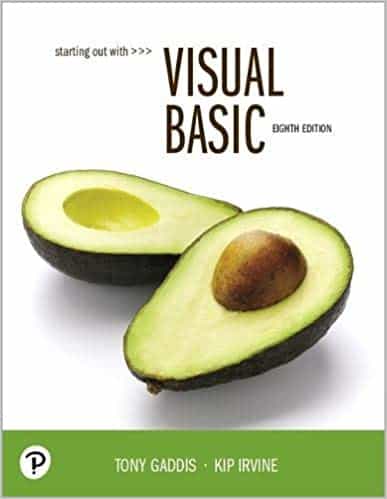 Starting Out With Visual Basic (8th Edition) - eBook