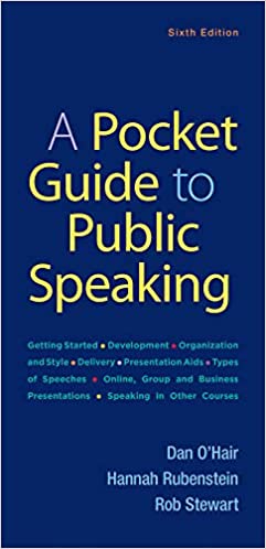 A Pocket Guide to Public Speaking (6th Edition) - eBook