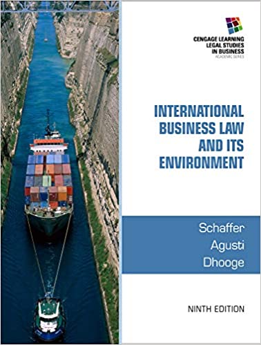 International Business Law and Its Environment 9e