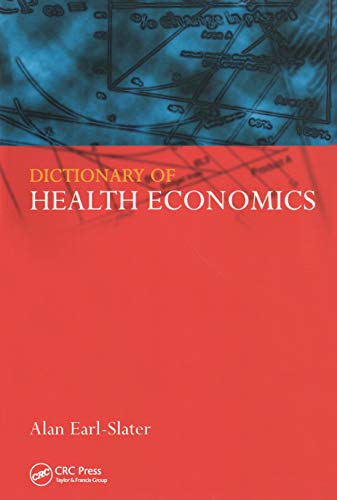 Dictionary of Health Economics - eBook