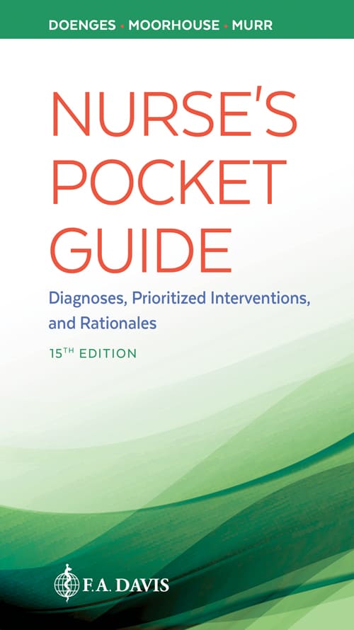 Nurse's Pocket Guide: Diagnoses, Prioritized Interventions and Rationales (15th Edition) - eBook
