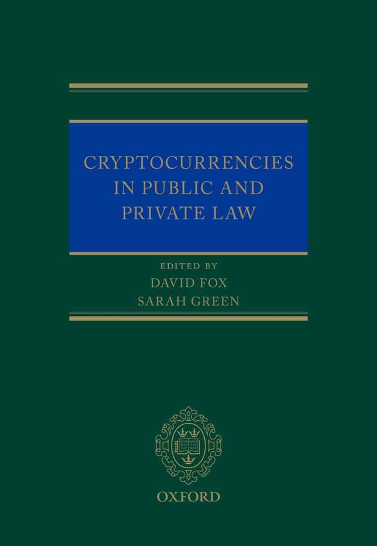 Cryptocurrencies in Public and Private Law - eBook