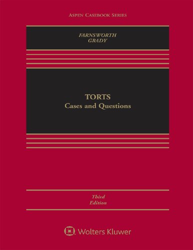 Torts: Cases and Questions (3rd Edition) - eBook