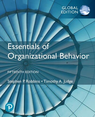 Essentials of Organizational Behavior (15th Edition-Global) - eBook