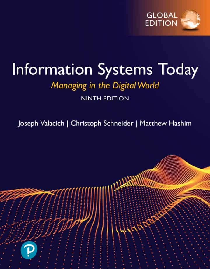Information Systems Today Ninth Global Edition PDF