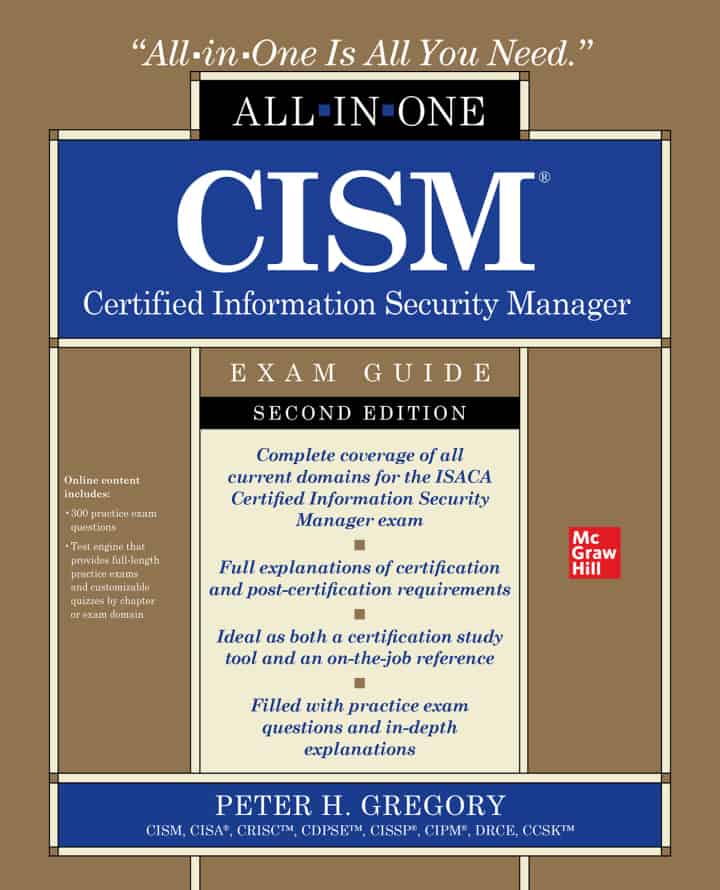 CISM Certified Information Security Manager All-in-One Exam Guide (2nd Edition) - eBook