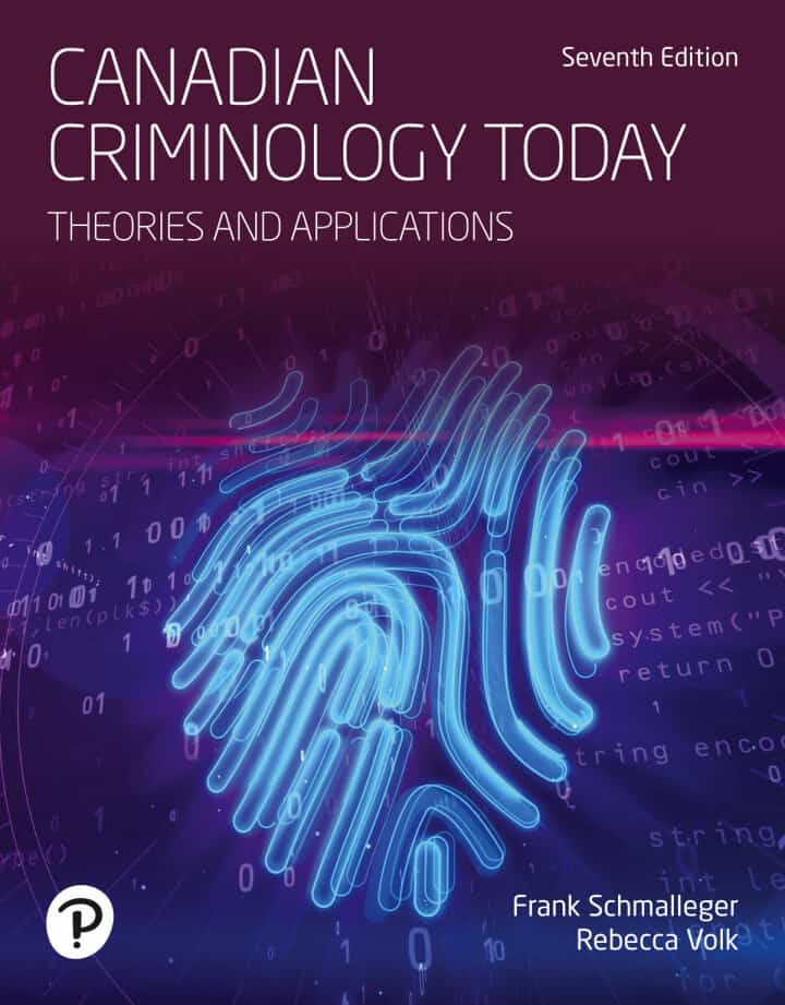 Canadian Criminology Today (7th Edition-Canadian) - eBook