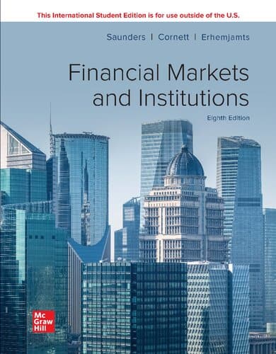 ISE Financial Markets and Institutions (8th Edition) - eBook