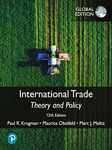 International Trade: Theory and Policy (12th Edition-Global) - eBook