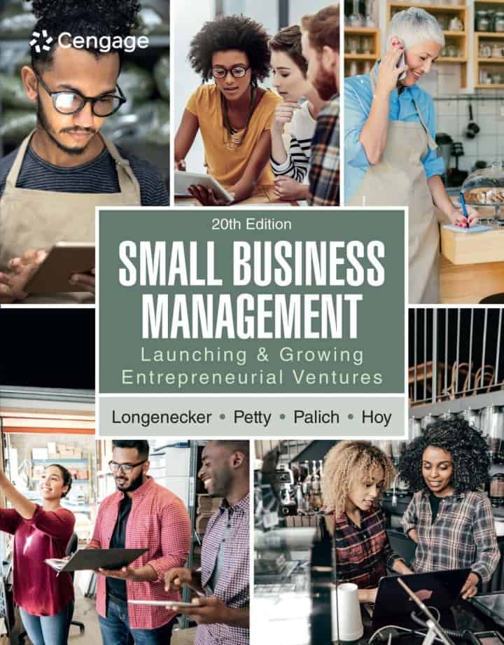 Small Business Management, Launching & Growing Entrepreneurial Ventures 20E