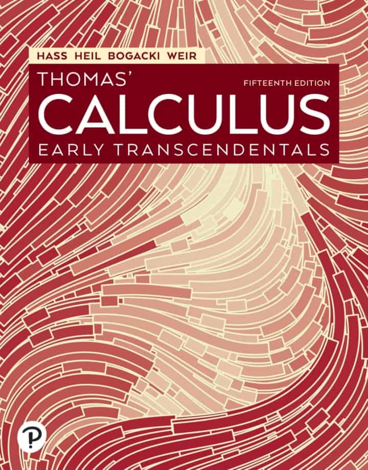 Thomas' Calculus: Early Transcendentals (15th Edition) - eBook