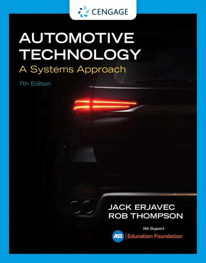 Automotive Technology: A Systems Approach (7 Edition) - eBook