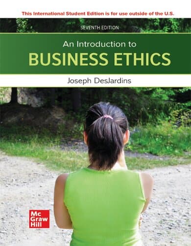 ISE An Introduction to Business Ethics (7th Edition) - eBook