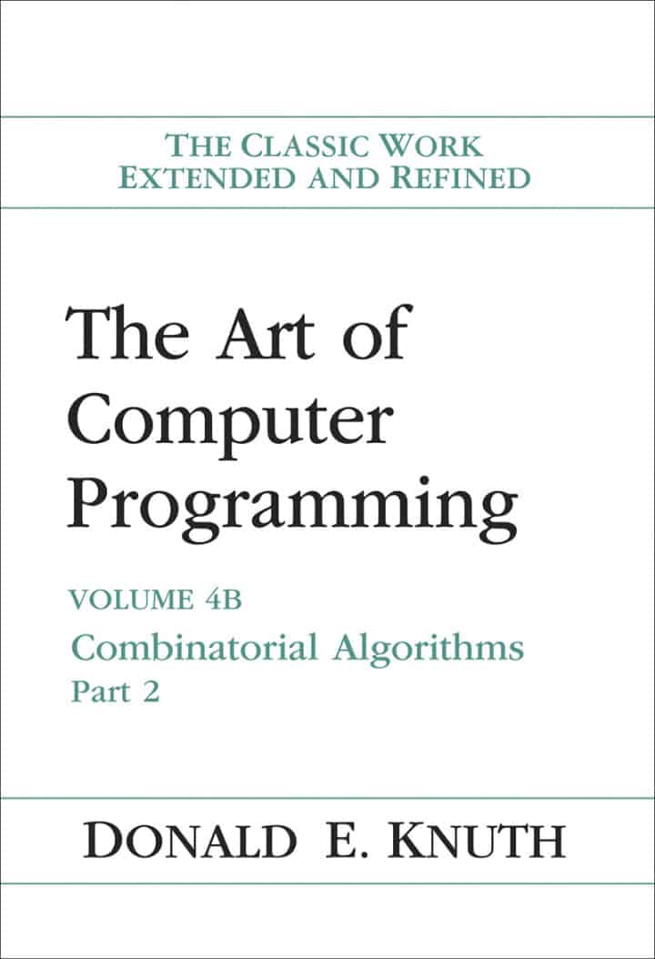 Art of Computer Programming, Volume 4B, The: Combinatorial Algorithms - eBook