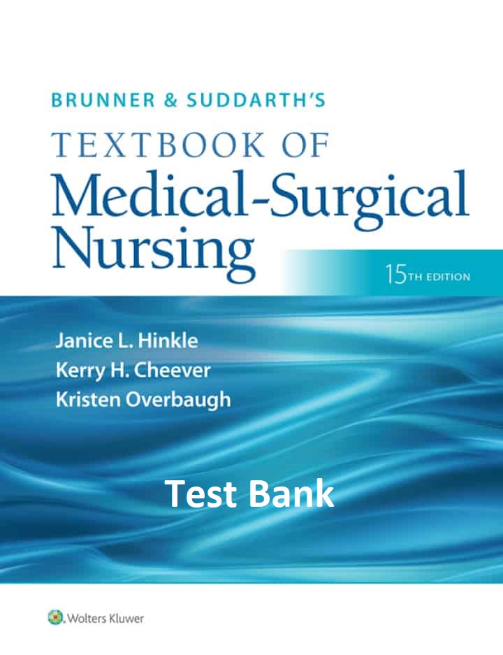 brunner-Textbook-of-Medical-Surgical-Nursing-15th-Edition-testbank