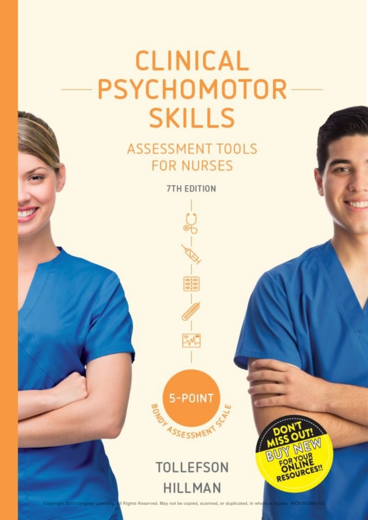 Clinical Psychomotor Skills (5-Point Bondy): Assessment Tools for Nurses (7th Edition) - eBook