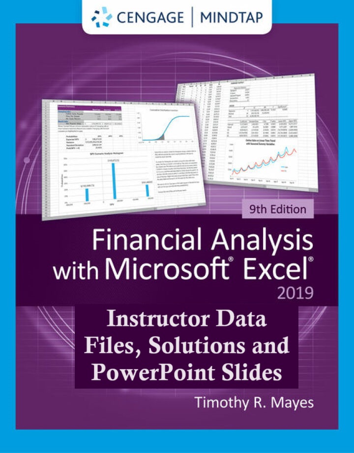 Financial Analysis with Microsoft Excel 9e solutions