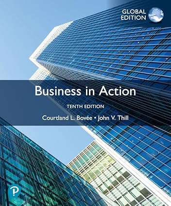 Business in Action (10th Edition - Global) - eBook