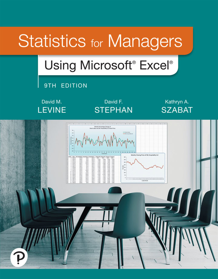 Statistics for Managers Using Microsoft Excel (9th Edition) - eBook