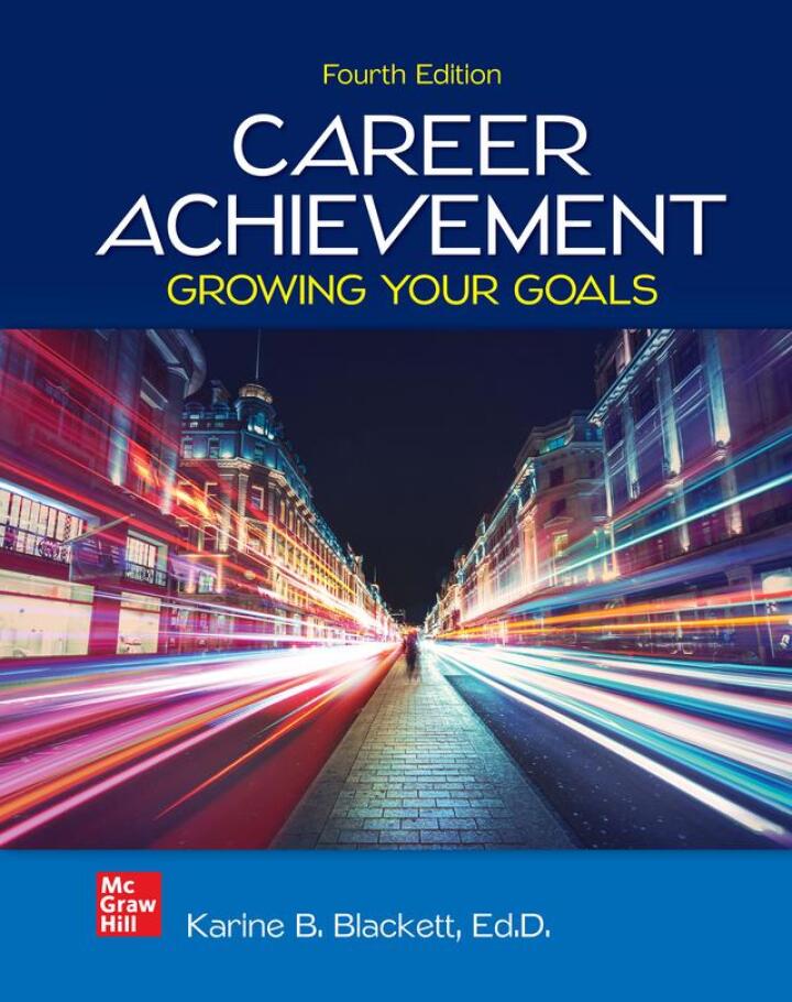Career Achievement: Growing Your Goals (4th Edition) - eBook