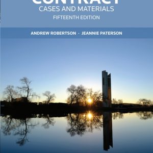 Contract: Cases and Materials 15th Edition